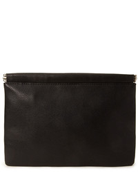 Forever 21 Pebbled Faux Leather Clutch