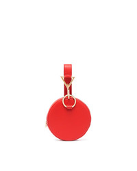 Tara Zadeh Red Azar Leather Bracelet Bag