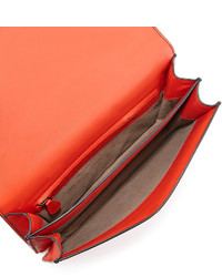 Bottega Veneta Splatter Full Flap Clutch Bag