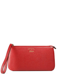 Gucci Swing Leather Wristlet