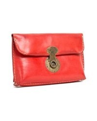 Will Leather Goods Eva Clutch Red