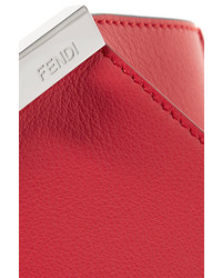 Fendi 3jours Small Leather Shoulder Bag Red