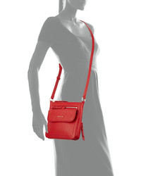 Cole Haan Amherst Leather Crossbody Bag Tango Red