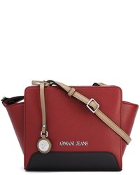 Armani Jeans Top Zipped Crossbody Bag