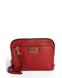 Burberry Harrogate Small Leather Crossbody Bag Military Red