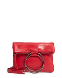MUCHE ET MUCHETTE Clare Ring Handle Faux Leather Crossbody Bag