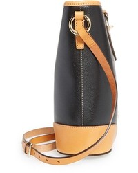 Dooney & Bourke Claremont Leather Crossbody Bucket Bag