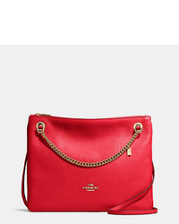 Coach Convertible Crossbody In Pebble Leather