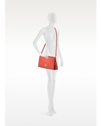 Vivienne Westwood Dolce Vita Scarlet Leather Shoulder Bag