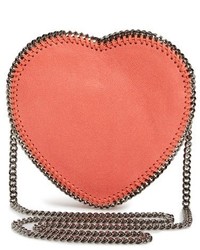 Stella McCartney Falabella Heart Faux Leather Crossbody Bag