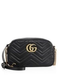 Gucci Gg Small Matelasse Leather Camera Bag