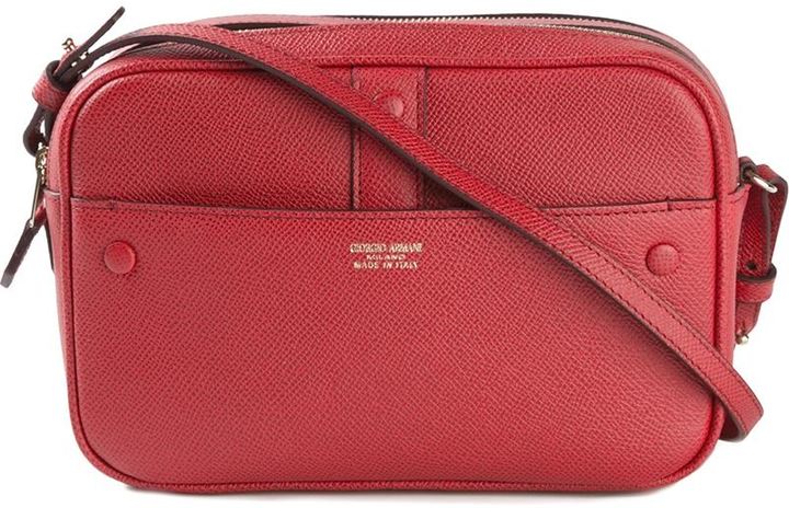 Giorgio Armani Panelled Crossbody Bag, $678, farfetch.com