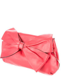 Valentino Leather Bow Crossbody Bag