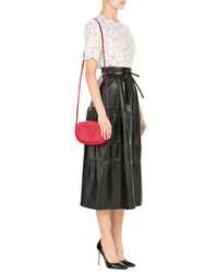 Valentino Leather Re Edition Crossbody Bag In Red