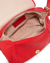 See by Chloe Lena Vachetta Leather Crossbody Bag Flamboyant Red