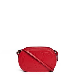 Valentino Logo Leather Crossbody Bag