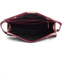Ted Baker London Maude Harlequin Leather Crossbody Bag Purple