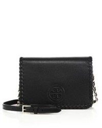Tory Burch Marion Whipstitched Leather Crossbody Bag