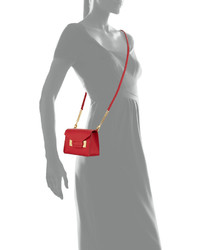 Sophie Hulme Milner Nano Crossbody Bag Crimson