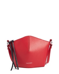 Alexander McQueen Mini Leather Bucket Bag