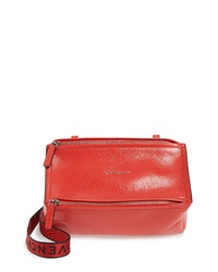 Givenchy Mini Pandora Glazed Leather Shoulder Bag