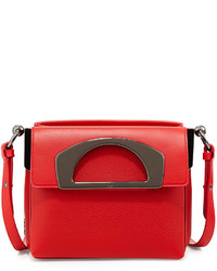 Christian Louboutin Mini Passage Leather Crossbody Bag Red