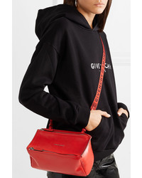 Givenchy Pandora Mini Washed Leather Shoulder Bag