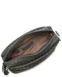 Bottega Veneta Pillow Intrecciato Leather Crossbody Bag
