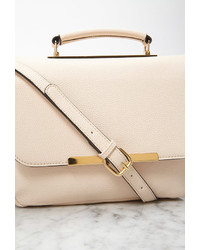 Forever 21 Plated Faux Leather Crossbody