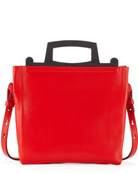 Givenchy Rave Small Napa Leather Crossbody Bag Red