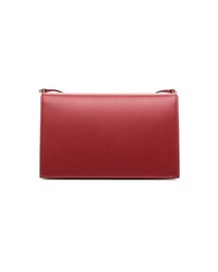 Saint Laurent Red Catherine Leather Shoulder Bag