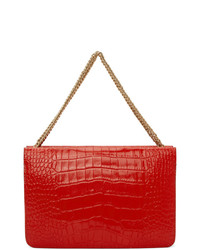 Givenchy Red Croc Cross3 Bag