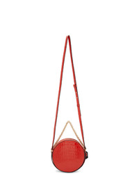 Givenchy Red Croc Eden Round Bag