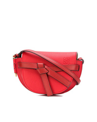 Loewe Red Gate Mini Leather Shoulder Bag