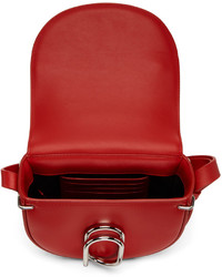 3.1 Phillip Lim Red Mini Alix Saddle Bag
