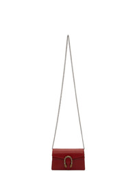 Gucci Red Super Mini Dionysus Bag