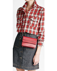 RED Valentino Red Valentino Leather Shoulder Bag With Stud Embellisht