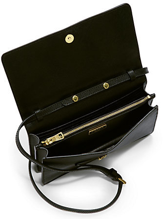 Prada Saffiano Lux Crossbody Bag ($1,315) ❤ liked on Polyvore