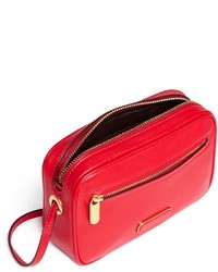 Marc by Marc Jacobs Sally Zip Pocket Leather Crossbody Bag