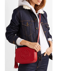 Gucci Soho Disco Textured Leather Shoulder Bag