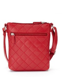 Stone Co Quilted Leather Mini Crossbody Bag