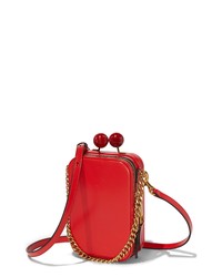 THE MARC JACOBS The Vanity Leather Crossbody Bag