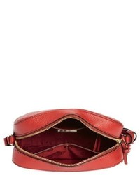 Tory Burch Thea Leather Shoulder Bag Red