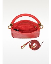 Marc by Marc Jacobs Too Hot To Handle Hoctor Cambridge Red Leather Crossbody Bag
