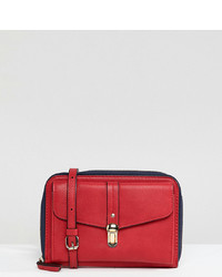 Accessorize Whitney Red Cross Body Bag