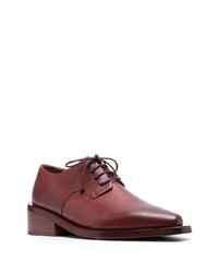 Marsèll Burnished Low Block Derby Shoes