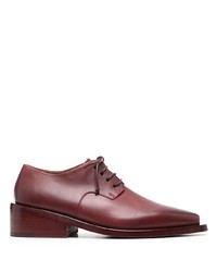 Marsèll Burnished Low Block Derby Shoes