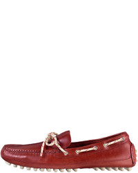 Cole Haan Grant Canoe Camp Driver Tango Red