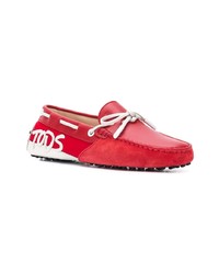 Tod's Logo Patch Gommino Loafers