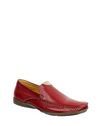 Sandro Moscoloni Moc Toe Slip On Loafer In Red At Nordstrom